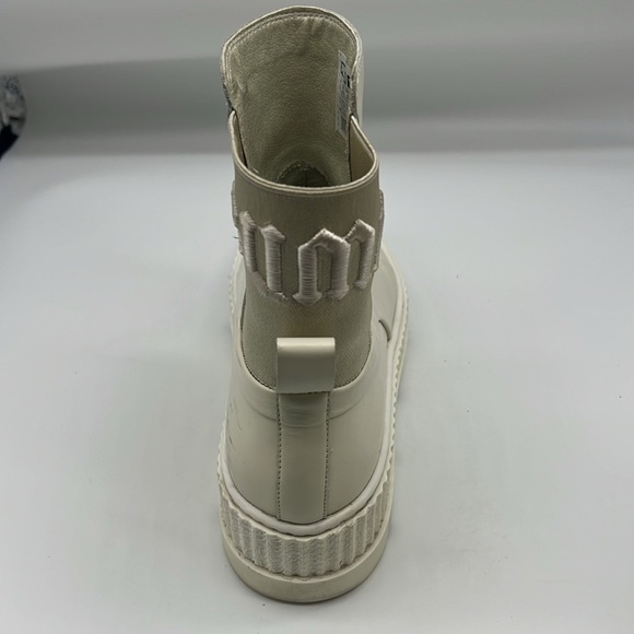 Fenty X Puma - By Rihanna Vanilla Ice Chelsea Chunky Leather Ankle Boot Size 8 - Picture 6 of 16